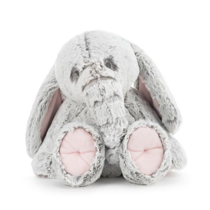 Demdaco Luxurious Elephant Plush, Pink