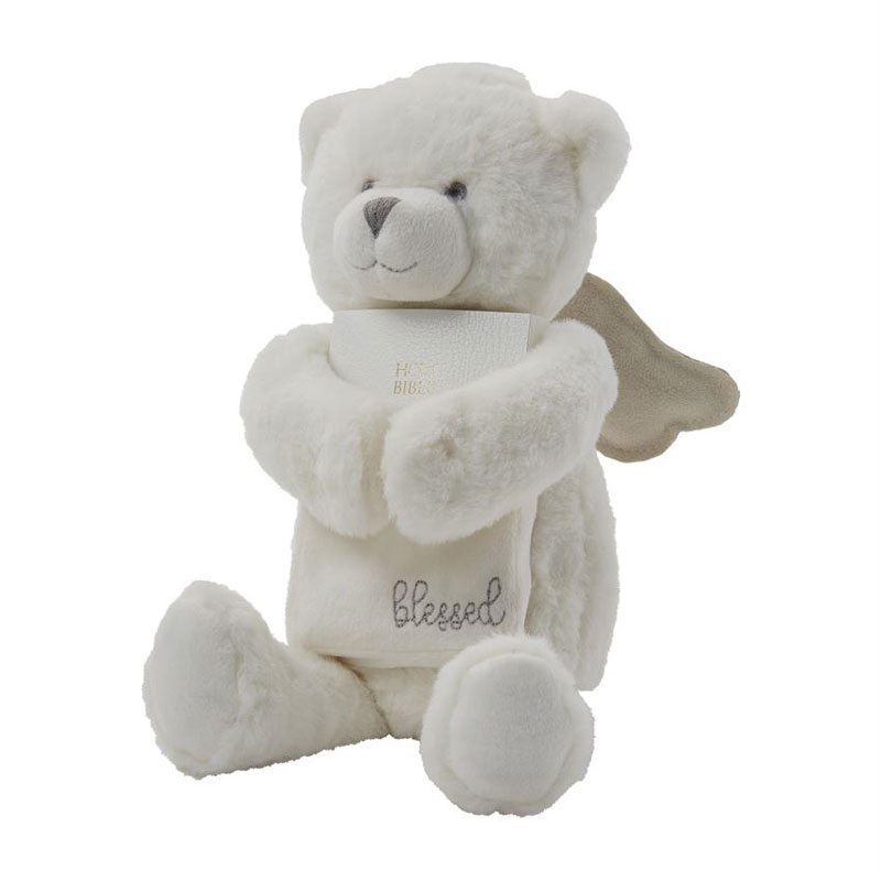 Mud Pie Bear Bible Buddy, 2-Piece Set