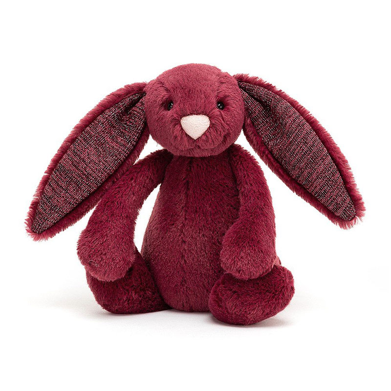 Jellycat Bashful Sparkly Cassis Bunny | BAS3SCAS | Borsheims