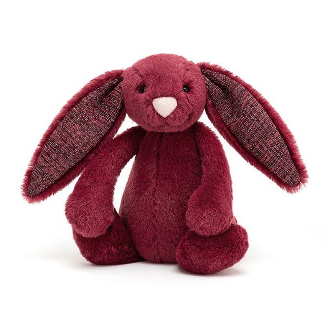 Jellycat Bashful Sparkly Cassis Bunny