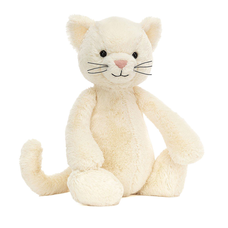 Jellycat Bashful Cream Kitten