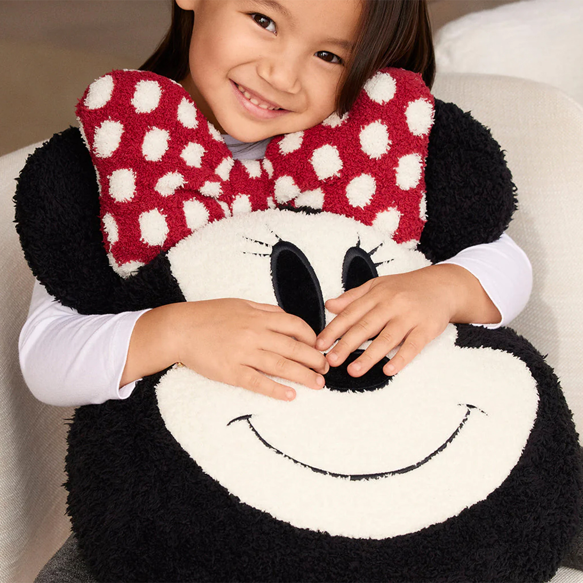 Barefoot Dreams CozyChic Classic Disney Minnie Mouse Pillow