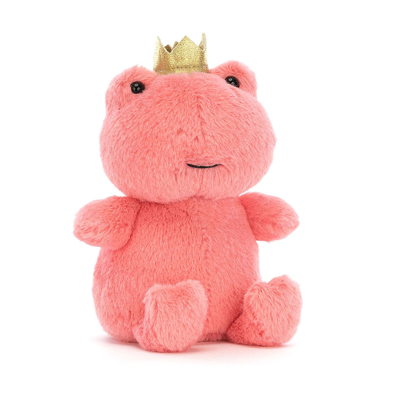 Jellycat Crowning Croaker Pink Frog