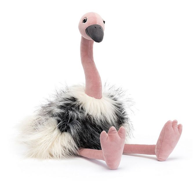 Jellycat ostrich deals purple
