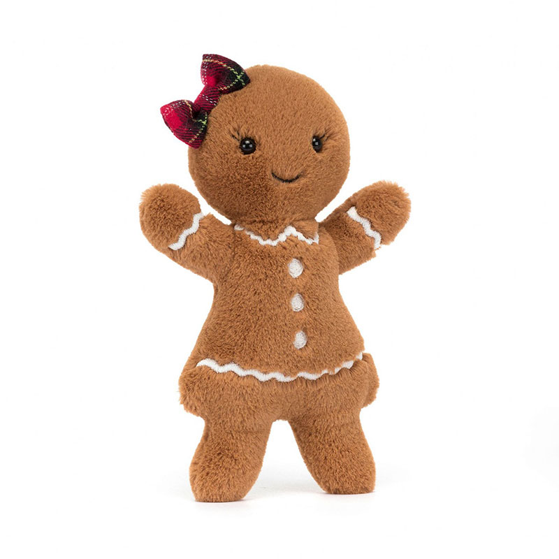 Jellycat Jolly Gingerbread Ruby, Medium