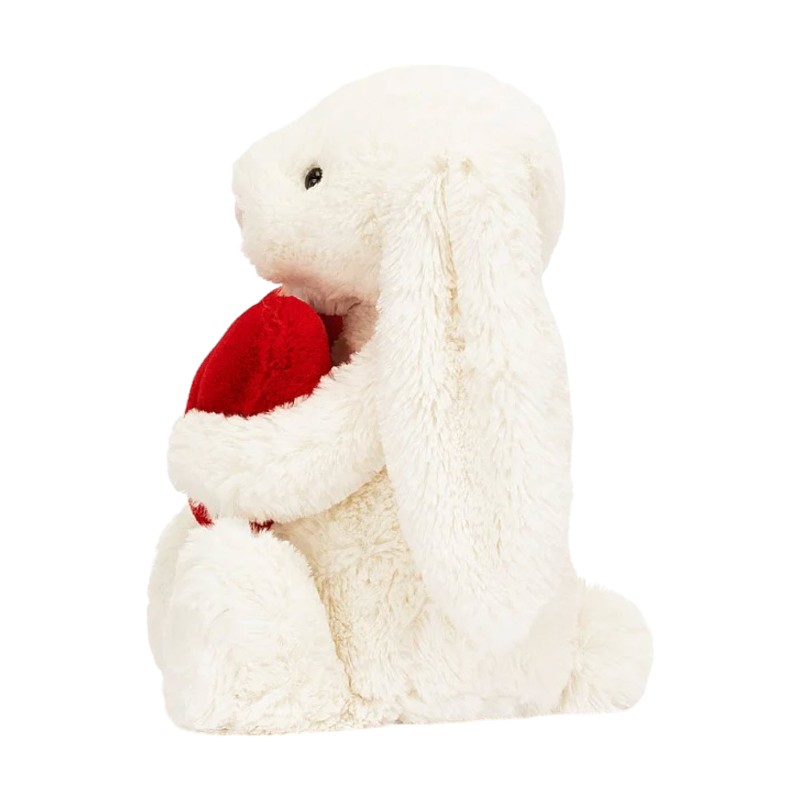 Jellycat Bashful Red Love Heart Bunny, Medium
