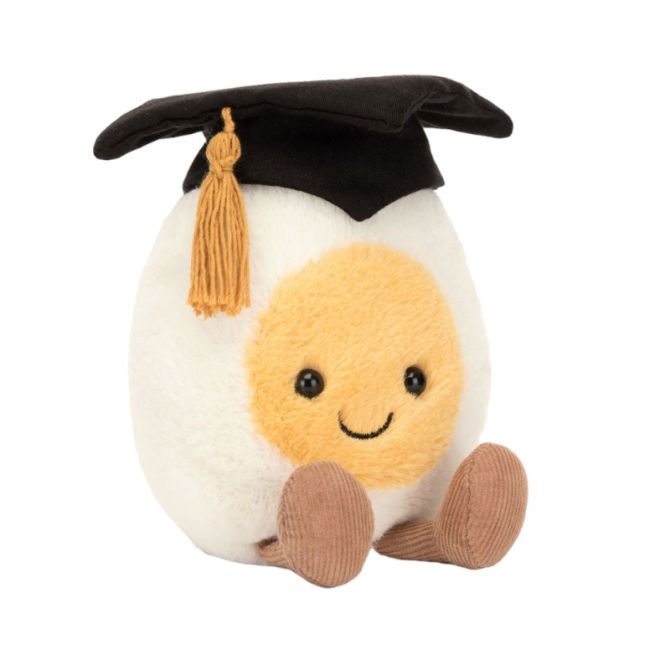 Jellycat Amuseables Boiled Egg, Graduation