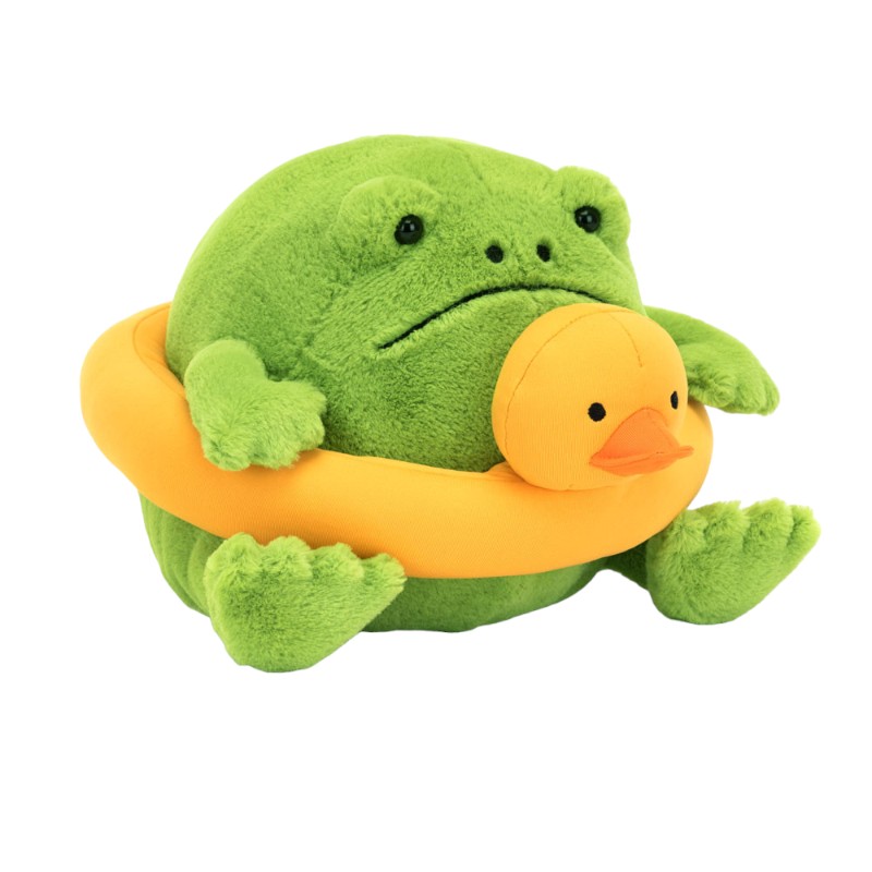 Jellycat Ricky Rain Frog, Rubber Ring