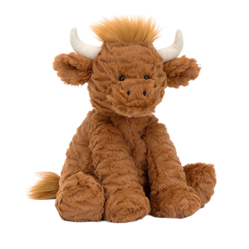 Jellycat Fuddlewuddle Highland Cow FW6HC Borsheims