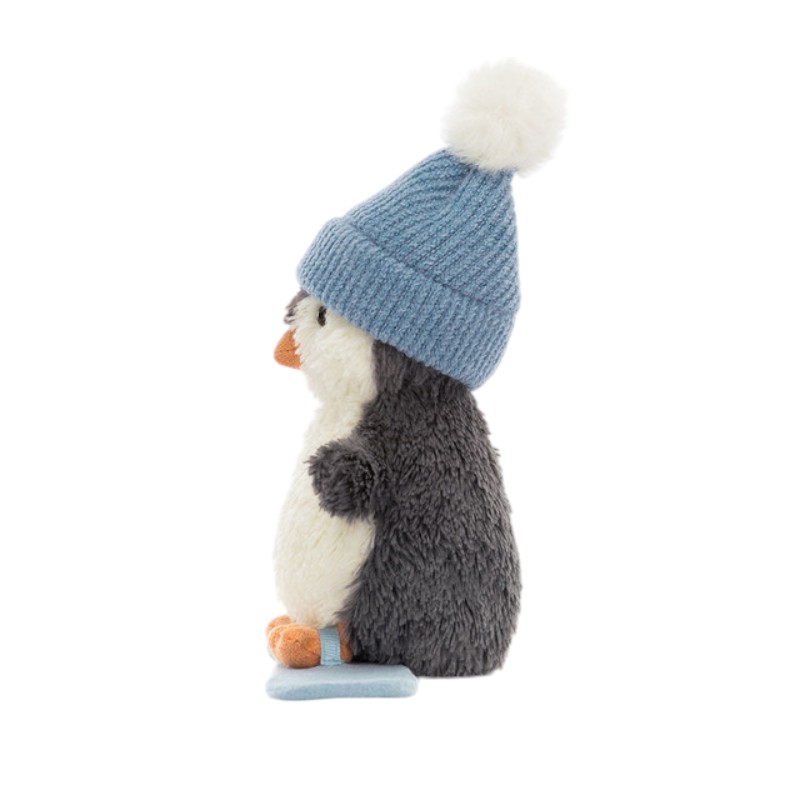 Jellycat Peanut Penguin Snowboarding