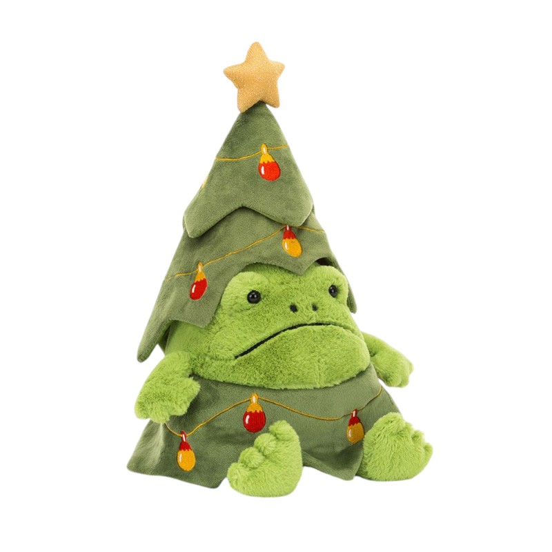 Jellycat Christmas Tree Ricky Frog