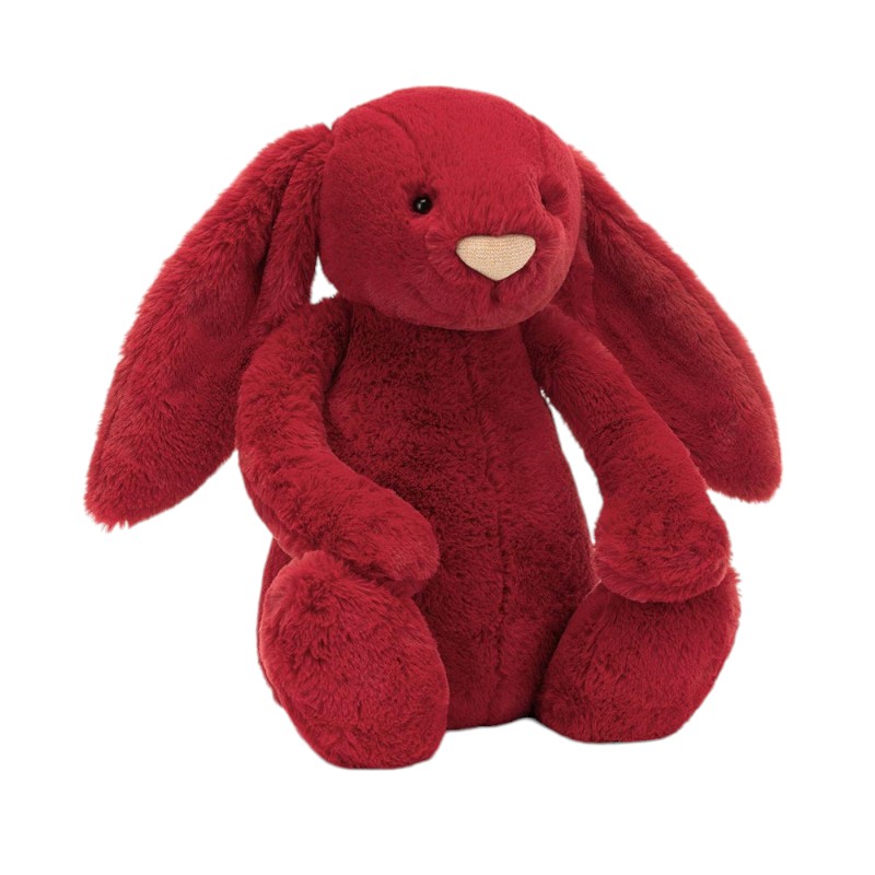 Jellycat Bashful Luxe Scarlett Bunny, Huge