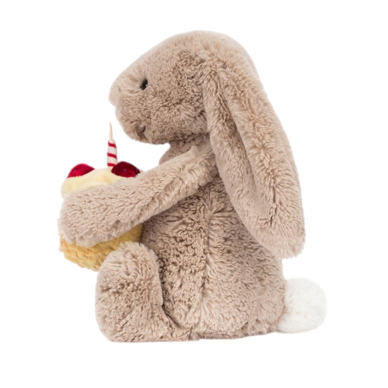 Jellycat Bashful Beige Birthday Bunny