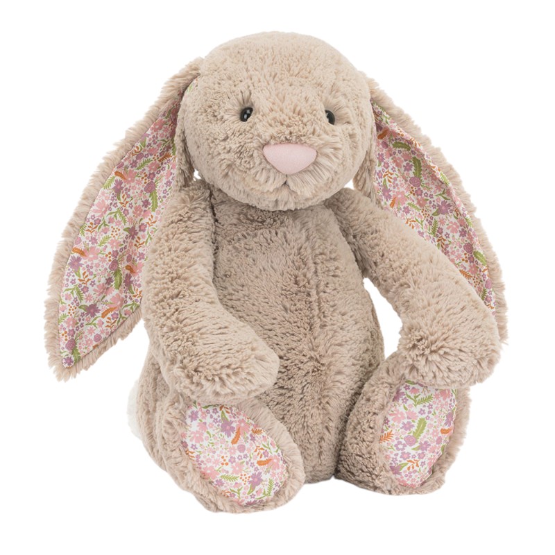 Jellycat Blossom Beige Petal Bunny, Huge