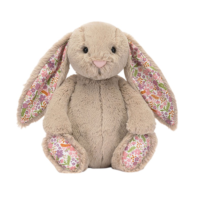 Jellycat Blossom Beige Petal Bunny, Medium
