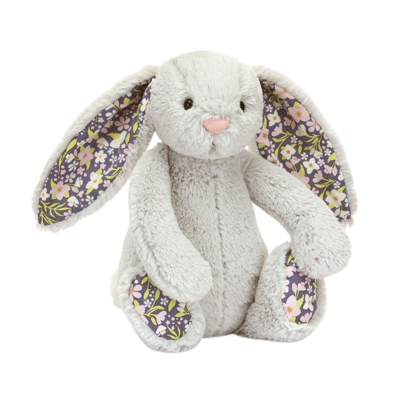 Jellycat Blossom Silver Bloom Bunny, Small