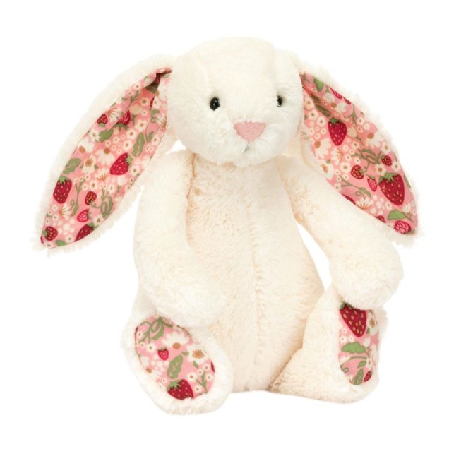 Jellycat Blossom Cream Berry Bunny, Small
