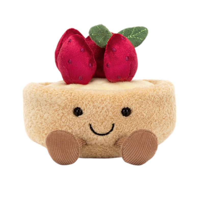 Jellycat Amuseables Fleurette Tarte Aux Fraises