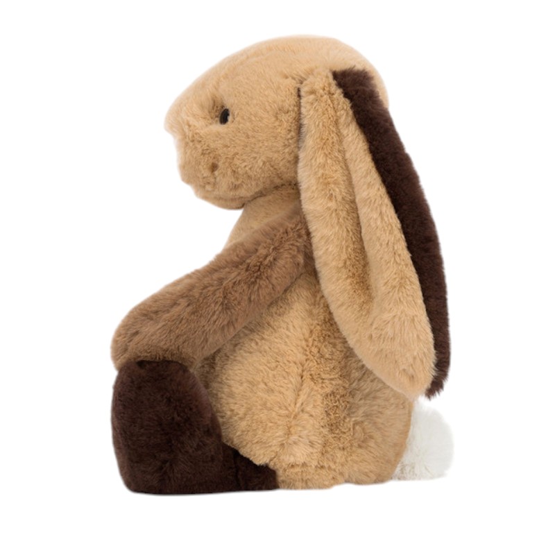 Jellycat Bashful Patchwork Brown Bunny