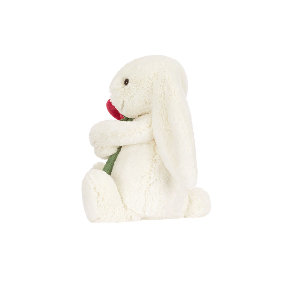 Jellycat Cream Bunny with Rose
