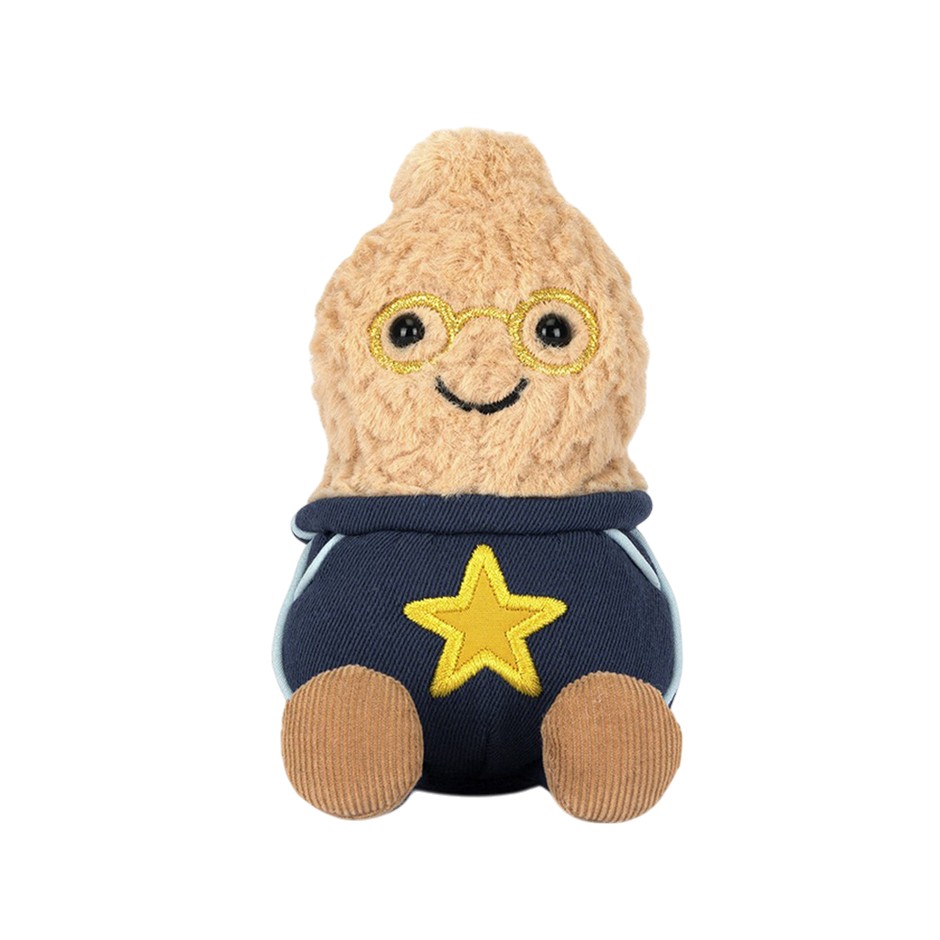 Jellycat Amuseables Peanut, Star Student Outfit