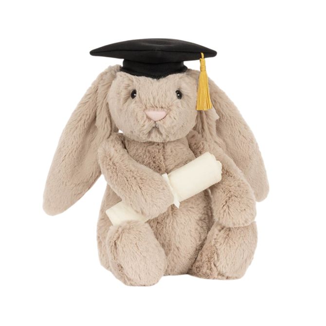Jellycat Bashful Bunny, Graduation Outfit