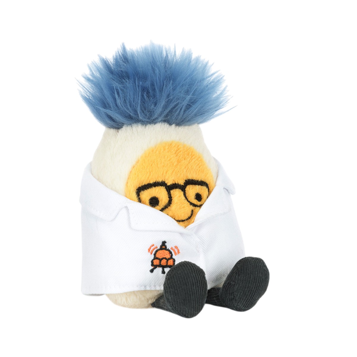 Jellycat Amuseables Boiled Egg Scientist Outfit