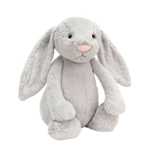 Jellycat Bashful Silver Bunny, Really Big
