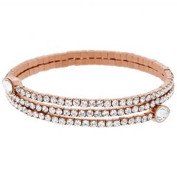 Swarovski Jewelry Borsheims Swarovski Twisty Rose Bracelet 6brac0122 0 00