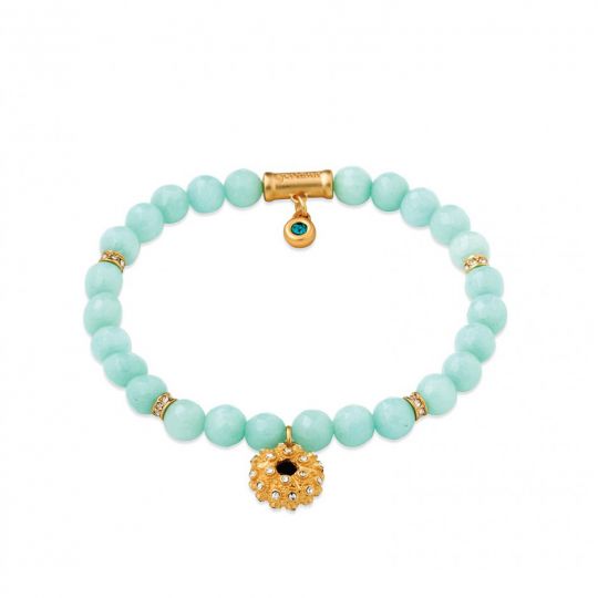 Spartina Bracelet 6mm Aqua Urchin Borsheims Spartina Bracelet 6mm Aqua Urchin
