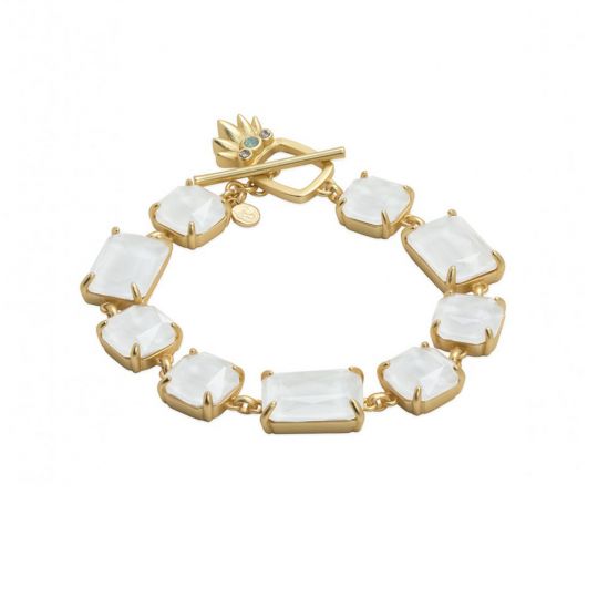 Spartina 449 Pinele Sparkle Toggle White Bracelet Borsheims Spartina 449 Pinele Sparkle Toggle White Bracelet