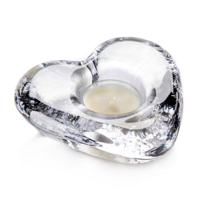 Simon Pearce Highgate Heart Tealight