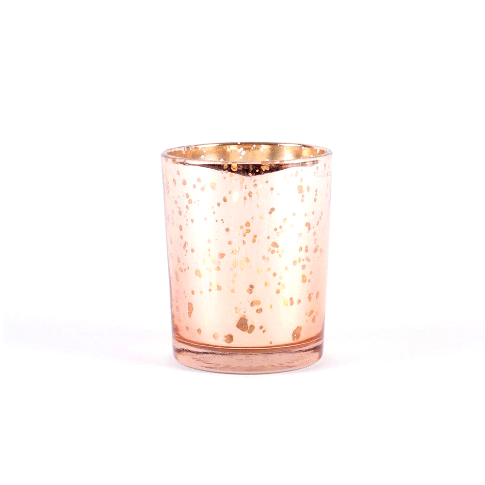 8 Oak Lane Rose Gold Votive, Large