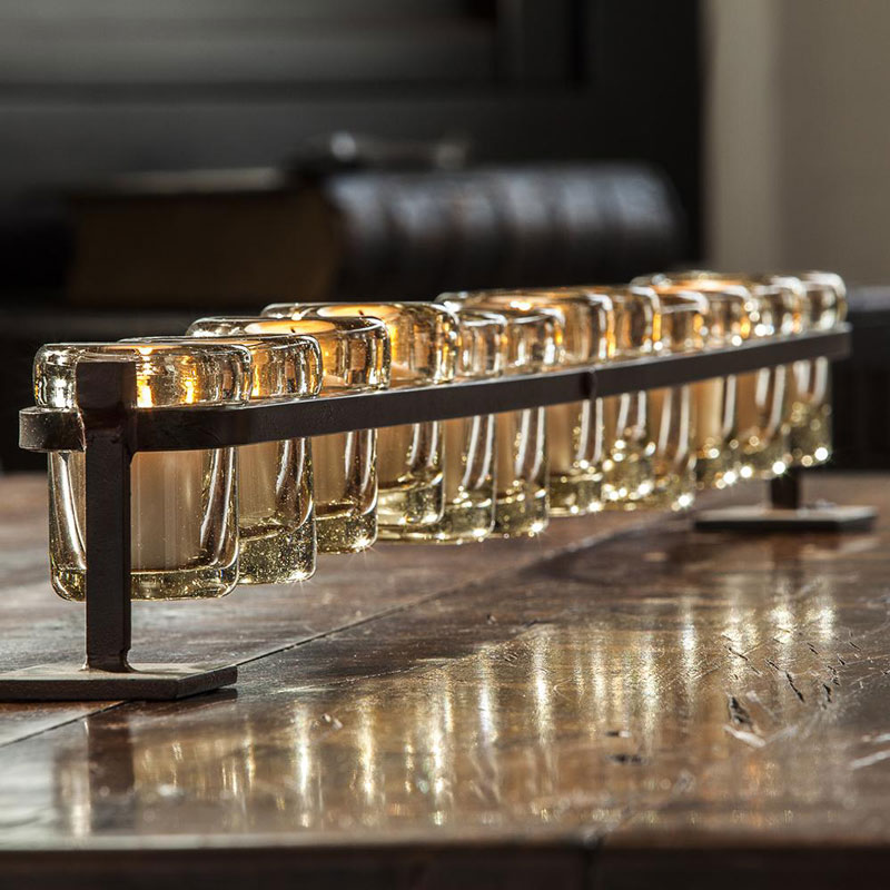 Jan Barboglio 12 Step Firedance Candleholder