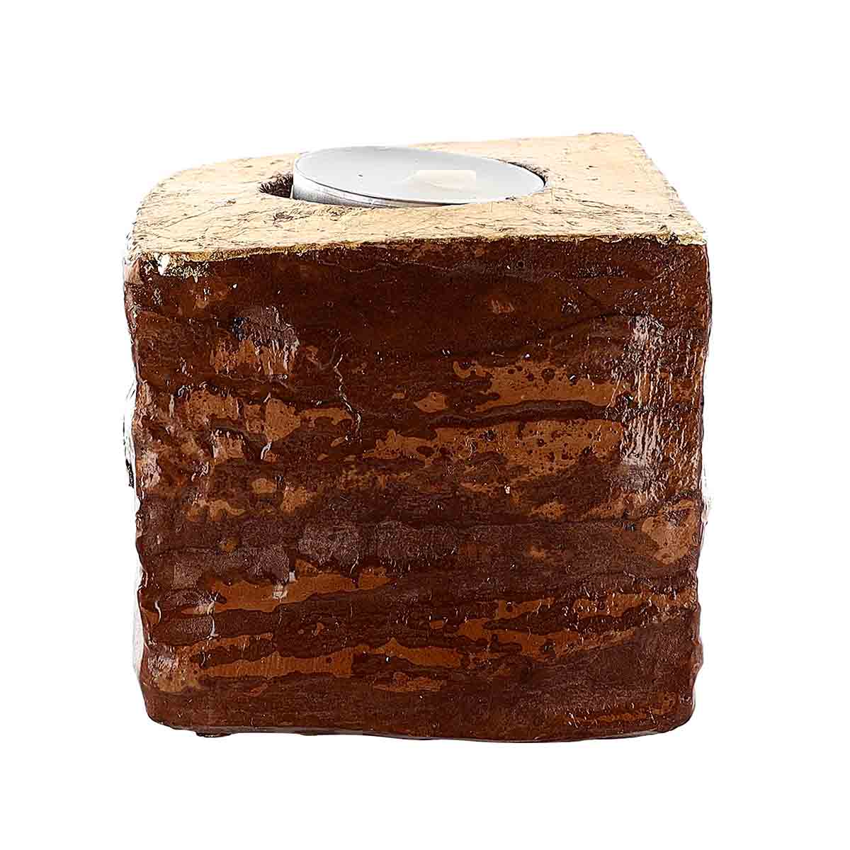 Barbara Biel Gold Single Hole Candleholder, 3.5