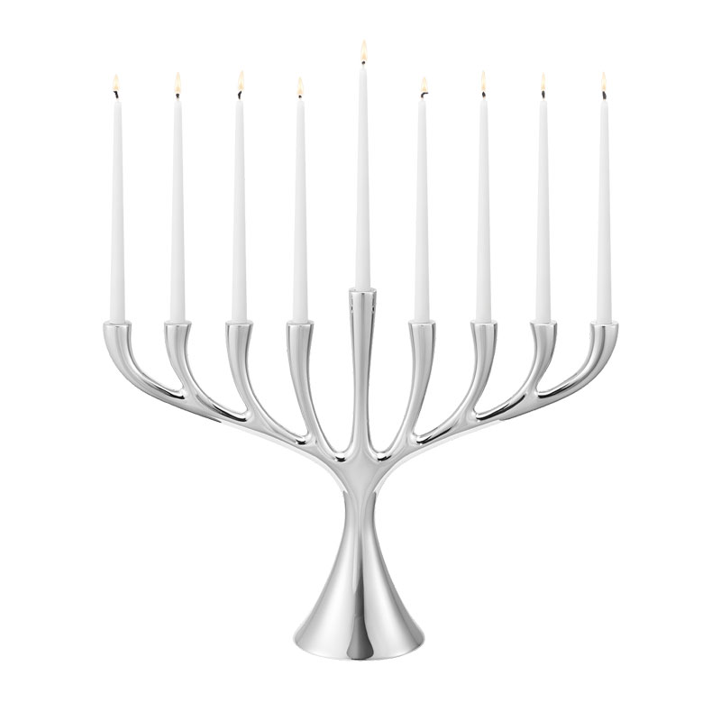 Georg Jensen Cobra Menorah, 9 Candles