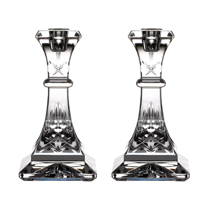 Waterford Lismore Candlestick Pair, Set of 2