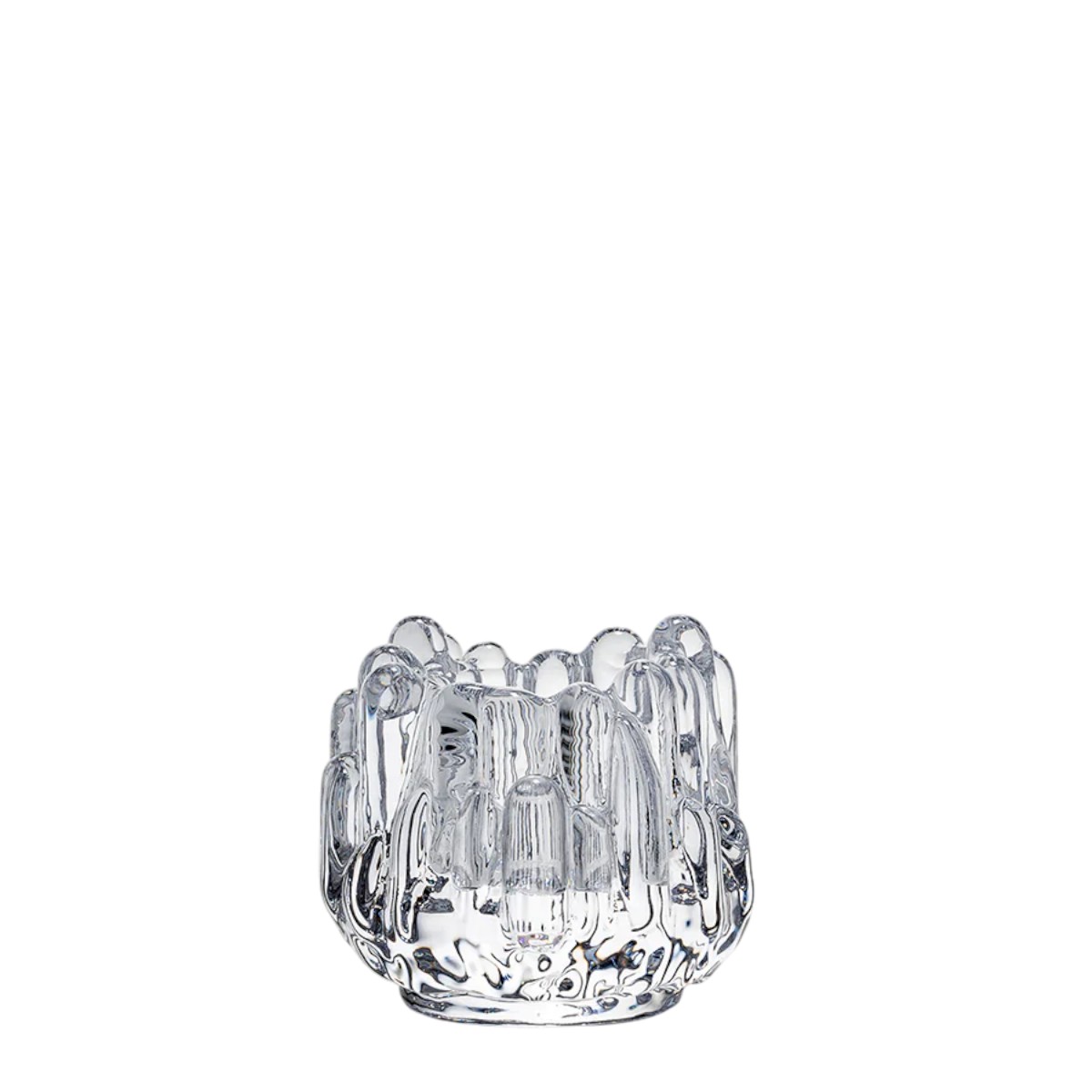 Kosta Boda Polar Clear Votive, Small