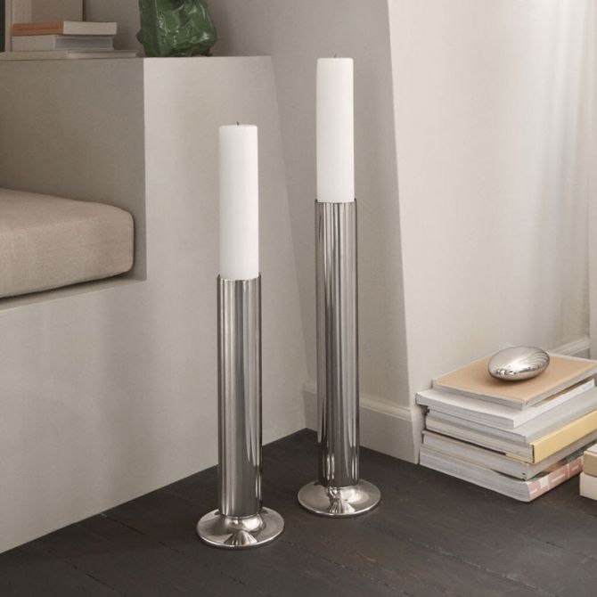 Georg Jensen Bernadotte Candle Holder - Thumbnail 3