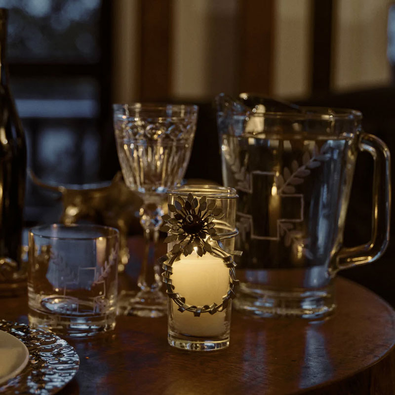Jan Barboglio Adelita Corona Candleholder