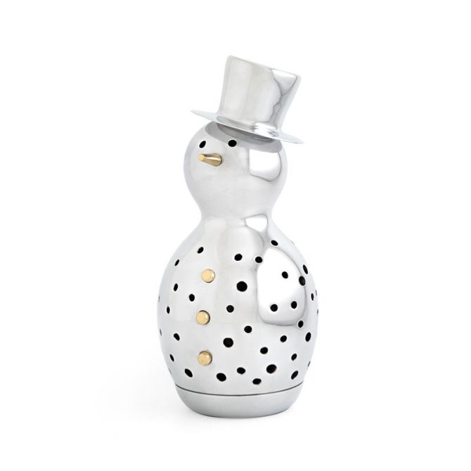 Nambe Snowman Luminary