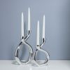 Nambe Tango Candle Holder, Small