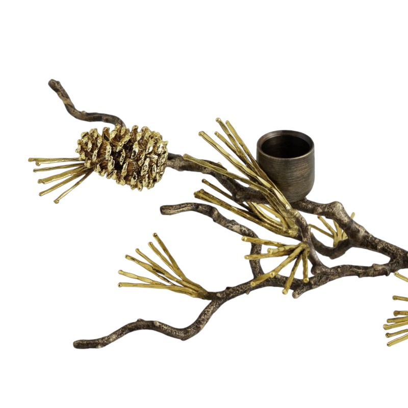 Michael Aram Pine Cone Candelabra