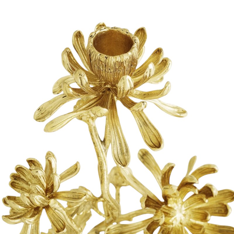 Michael Aram Dahlia Tall Candleholders, Set of 2