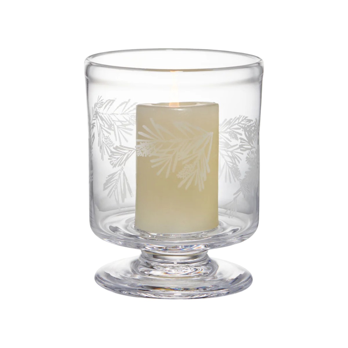 Simon Pearce Engraved Pine Nantucket Hurricane