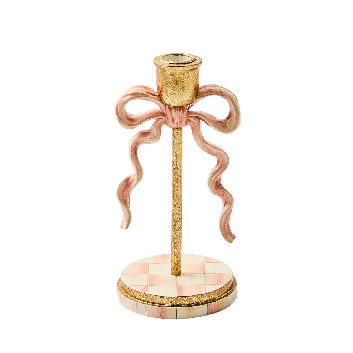MacKenzie-Childs It's All About The Bow Candleholder