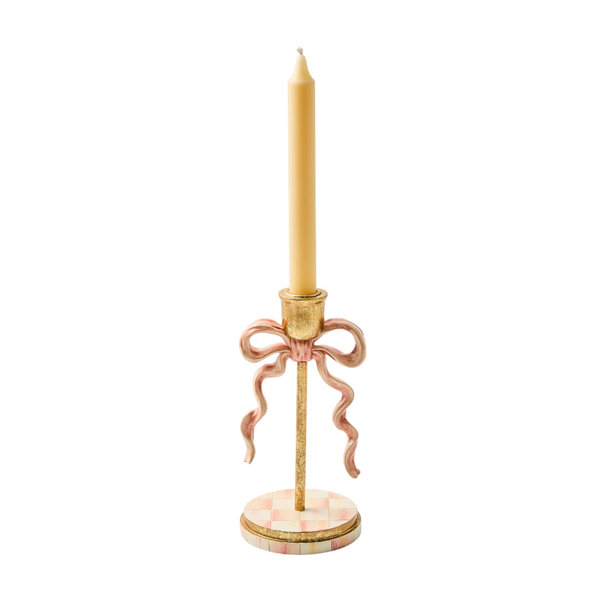 MacKenzie-Childs It's All About The Bow Candleholder