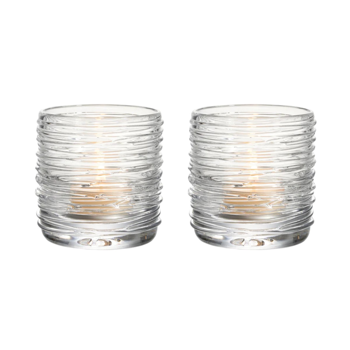 Simon Pearce Echo Lake Tealights, Set of 2
