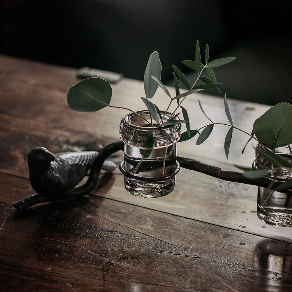 Jan Barboglio Dos Palomas Glass Candle Votives