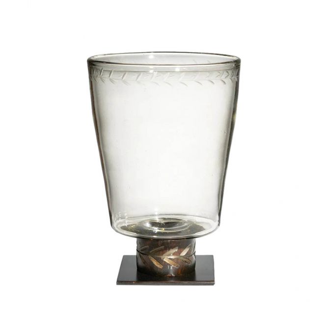 Jan Barboglio Laurel Mita Glass Hurricane